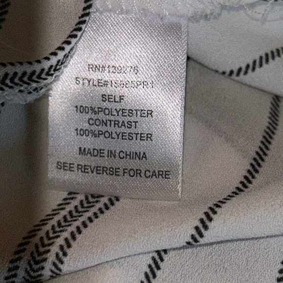 Daniel Rainn Striped Tunic Tank Size Large - Picture 7 of 7